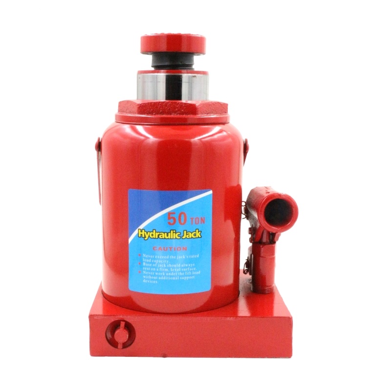 China supply car using 50 TON hydraulic bottle jack WITH COLOR BOX
